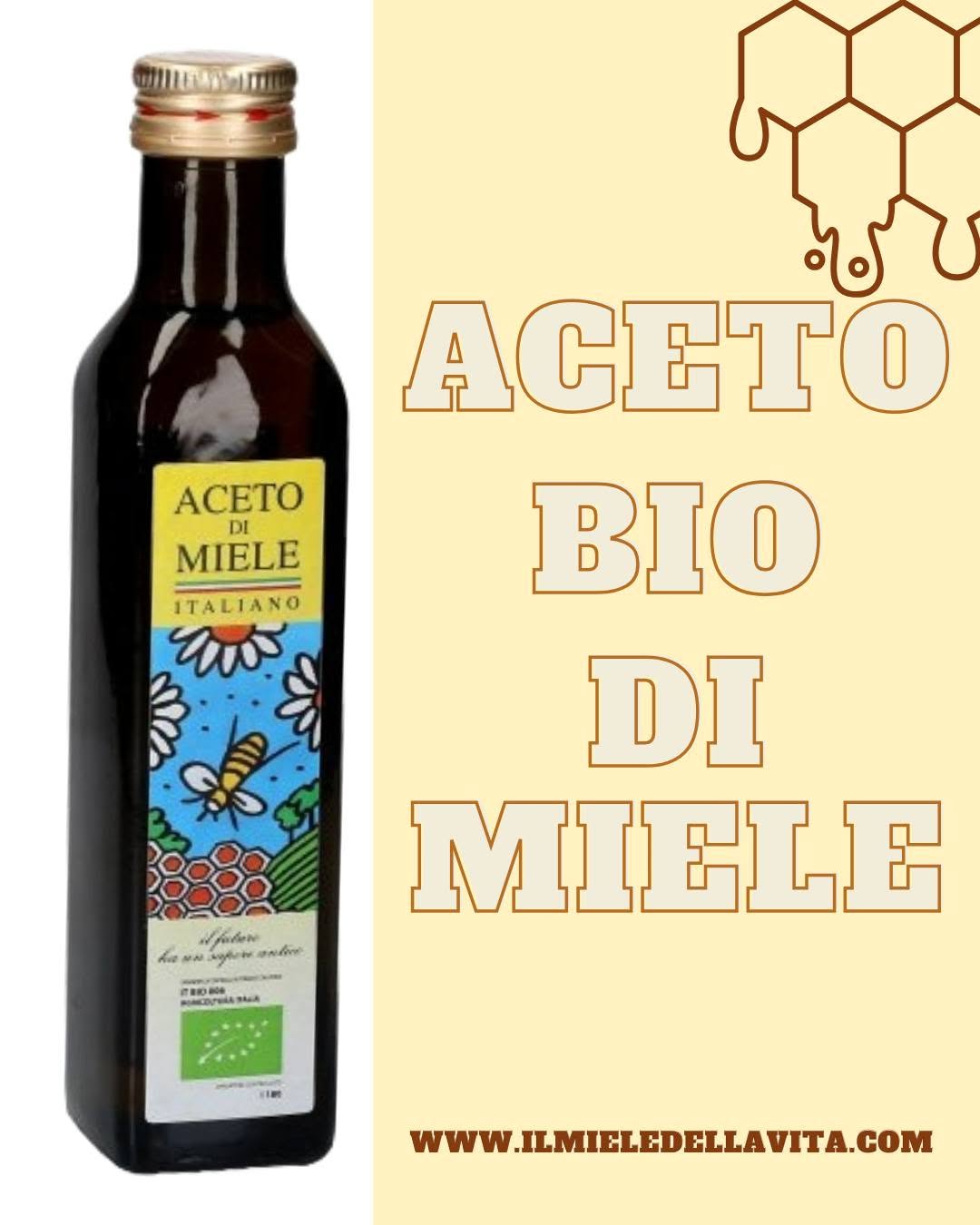 L'aceto di miele biologico della nostra azienda, 