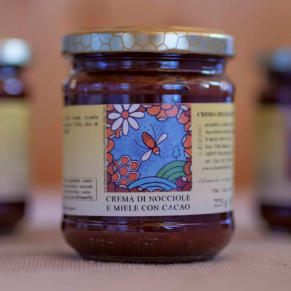 Il miele della vita crema di nocciole e miele con cacao