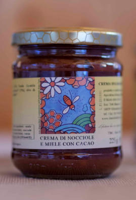 Il miele della vita crema di nocciole e miele con cacao